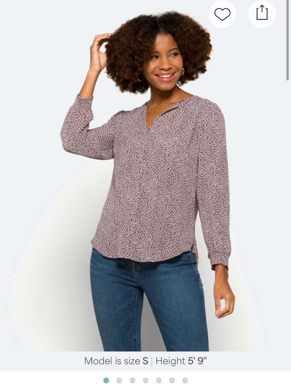 NWT long sleeve blouse